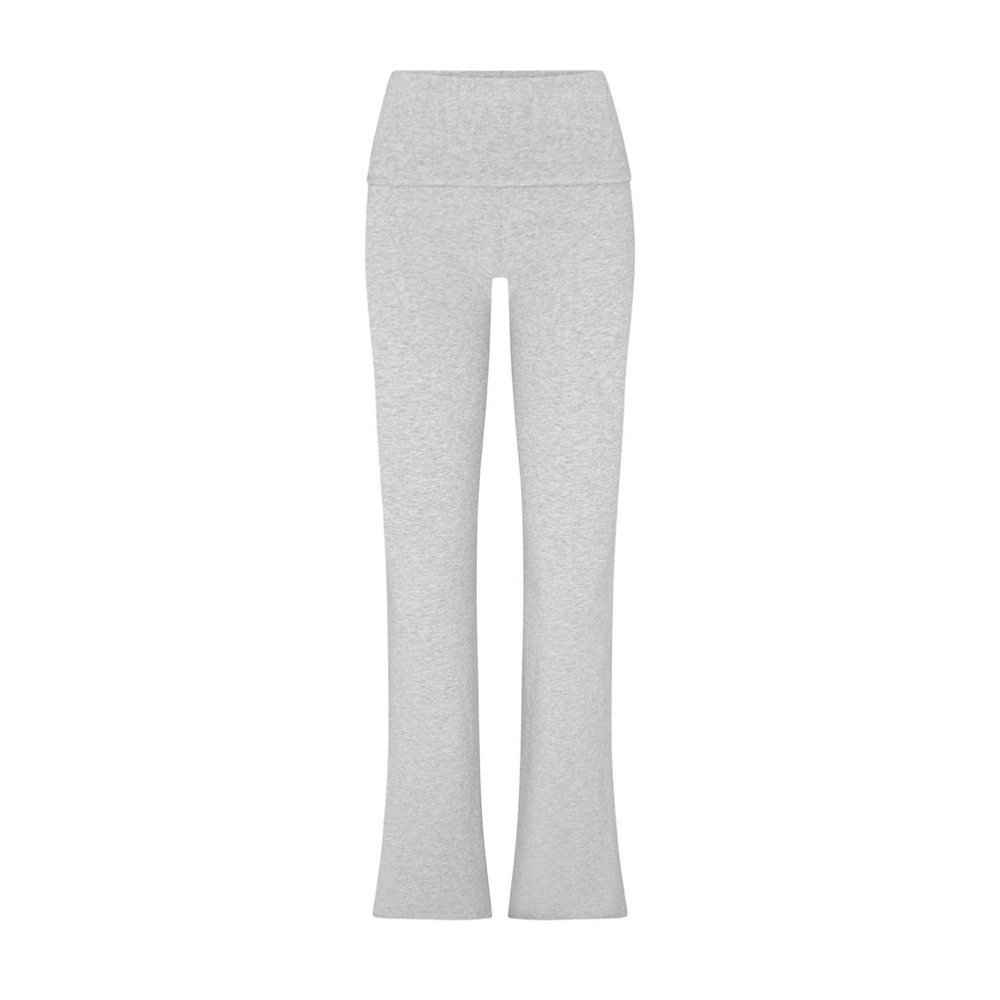 ❗️SOLD❗️Skims Cotton Jersey Foldover Pants Heather Grey